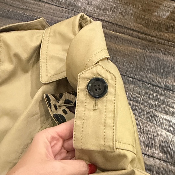 Coach Trench Coat with Heart Animal Print - Picture 9 of 12